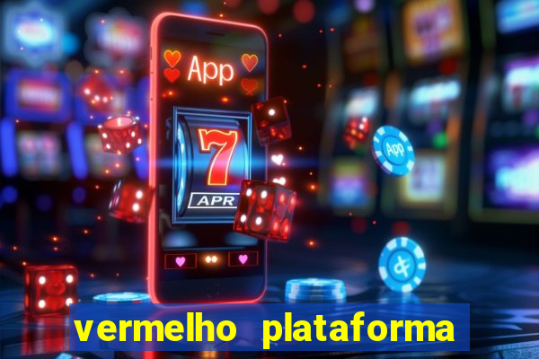 vermelho plataforma de jogos